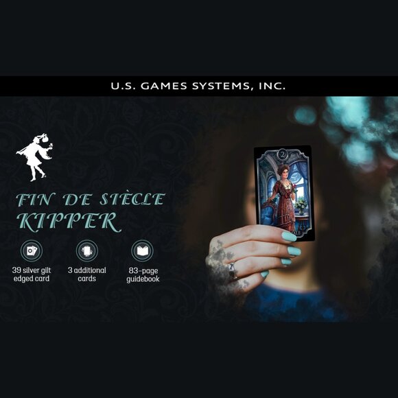 Fin De Siecle Kipper Fortune Telling Deck (39 silver gilt-edged cards) - Picture 5 of 10